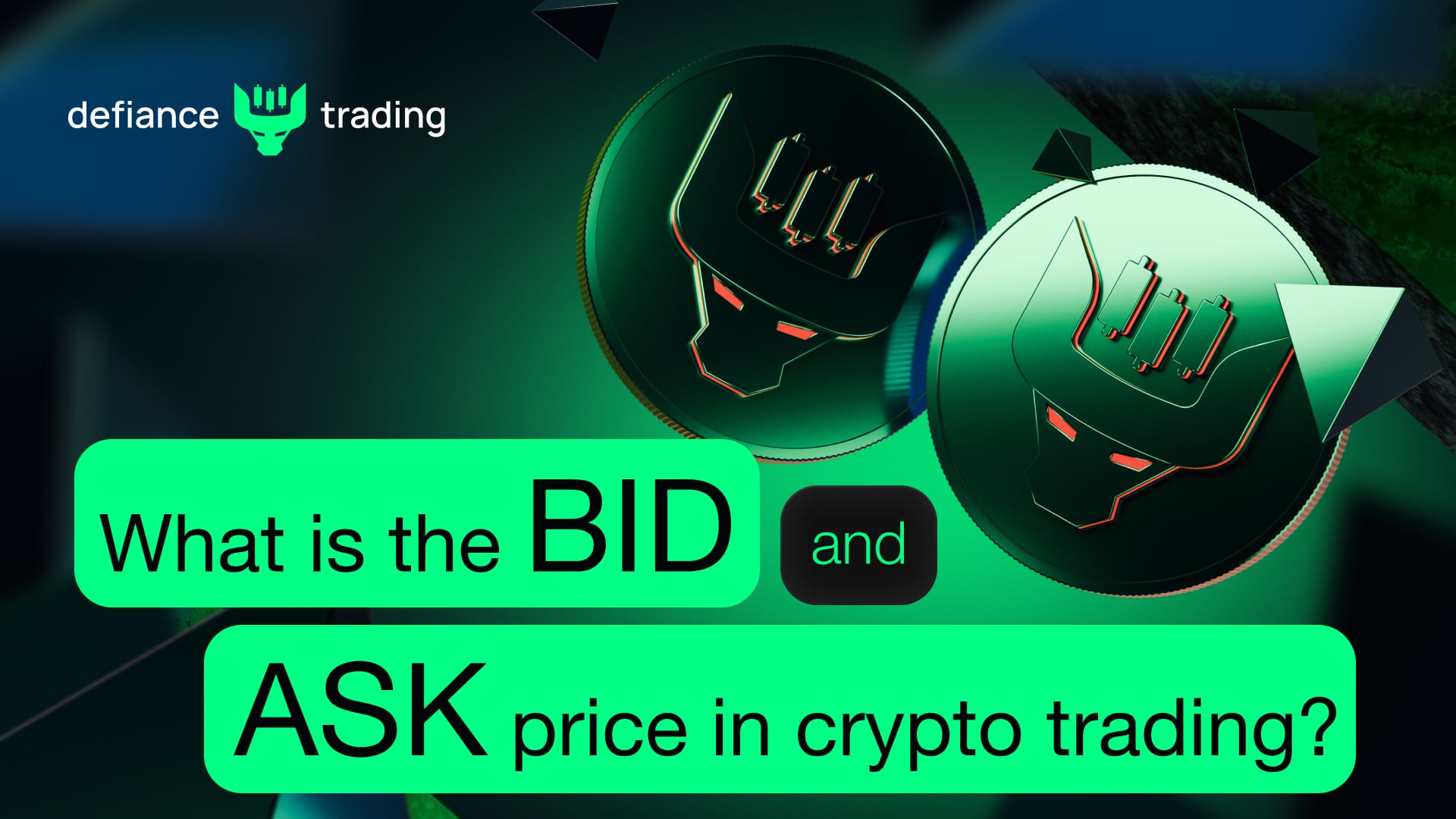 What is the BID and ASK price in crypto trading?