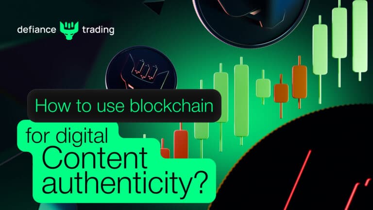 How to use blockchain for digital content authenticity?